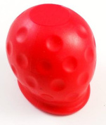 Защитный колпак на шар фаркопа резиновый красный