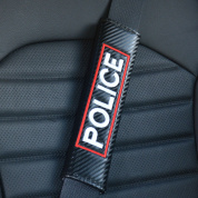 Накладка на ремень безопасности Полиция / POLICE NRB054 2 шт.