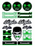 Комплект светоотражающих наклеек "Кавасаки 244" PKTZ 244