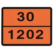 Виниловая наклейка Опасный груз (1202 дизельное топливо) GRC 6657