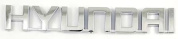 Шильдик эмблема автомобильный SHKP Hyundai-1 S серебро пластик