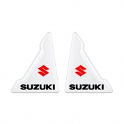 Защита углов дверей автомобиля Suzuki / Сузуки ZDU 006 уголки прозрачные, комплект 2 шт.