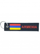 Тканевый брелок Армения BMV 300 с вышивкой