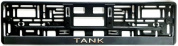 Рамка под номерной знак "TANK" RG081A тиснение серебро