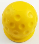 Защитный колпак на шар фаркопа резиновый желтый