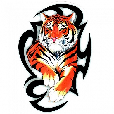 Виниловая наклейка Тигр №1 VRC 468-01