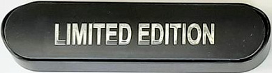 Автовизитка "Стандарт Limited Edition" TPCB 023 со скрываемым номером комплект магнитных цифр (можно менять номера)