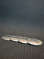 Наклейки на диски Ситроен / Citroën NZD 018 серебристые, металлические 4 шт
