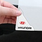 Защита углов дверей автомобиля ZDU 001 Hyundai / Хендай уголки прозрачные, комплект 2 шт.