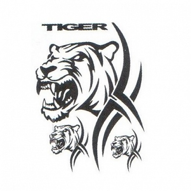 Виниловая наклейка Тигр mamy GRC 6630