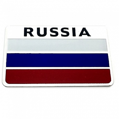 Шильдик Флаг РФ SHK 015 металлический
