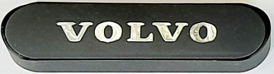 Автовизитка "Стандарт Volvo" TPCB 017 со скрываемым номером комплект магнитных цифр (можно менять номера)