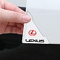 Защита углов дверей автомобиля Lexus / Лексус ZDU 015 уголки прозрачные, комплект 2 шт.