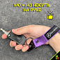 Тканевый брелок с карабином Mashinokom Мерседес / Mercedes BTL 036F фиолетовый